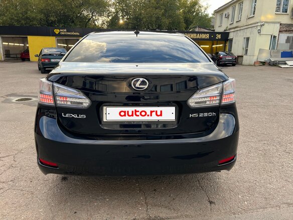 2010 Lexus HS 250h I, фиолетовый, 1450000 рублей - вид 11