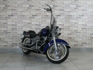 2007 Harley-Davidson Softail Deluxe, синий, 850000 рублей, вид 4