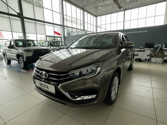 2026 Lada (ВАЗ) Vesta I Рестайлинг (NG), коричневый, 1862000 рублей - вид 3