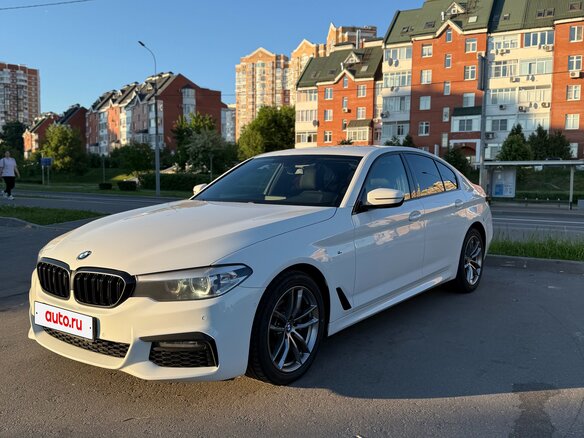 2020 BMW 5 серии 520d xDrive VII (G30/G31/G38), белый, 3100000 рублей - вид 10