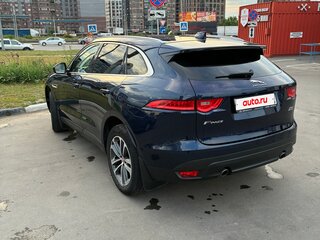 2017 Jaguar F-Pace I, синий, 2900000 рублей, вид 4