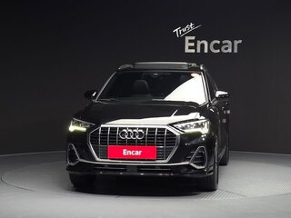 2022 Audi Q3 35 TDI II (F3), чёрный, 3115000 рублей, вид 2