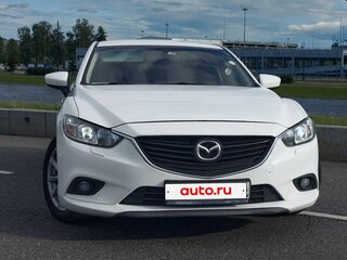 2015 Mazda 6 III (GJ) Рестайлинг, белый, 1270000 рублей, вид 1