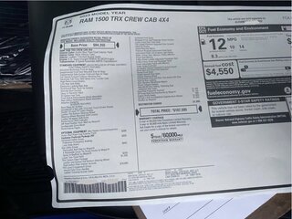 2022 Ram 1500 Crew Cab TRX V, синий, 17000000 рублей, вид 4
