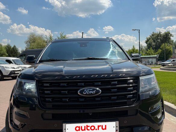 2018 Ford Explorer V Рестайлинг, чёрный, 3400000 рублей - вид 1