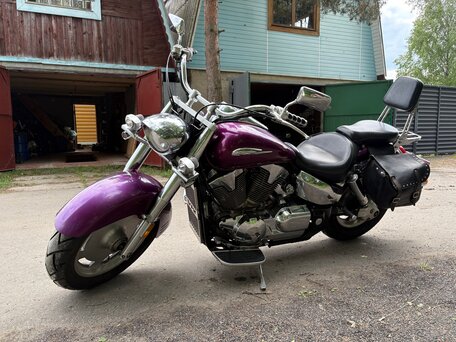 2005 Honda VTX 1300, пурпурный, 725000 рублей, вид 4