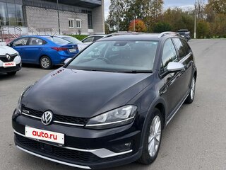 2016 Volkswagen Golf Alltrack VII, чёрный, 1810000 рублей, вид 5