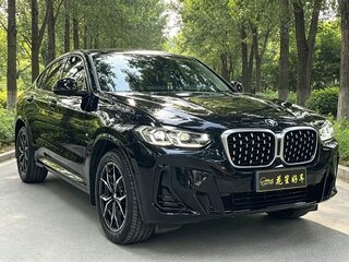 2022 BMW X4 20i II (G02) Рестайлинг, чёрный, 4900006 рублей, вид 3
