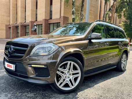 2015 Mercedes-Benz GL-Класс 350 II (X166), коричневый, 4190000 рублей, вид 1