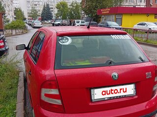 2007 Skoda Fabia I Рестайлинг, красный, 200000 рублей, вид 3