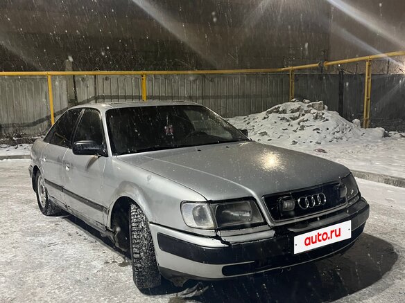 1990 Audi 100 IV (C4), серый, 185000 рублей - вид 4