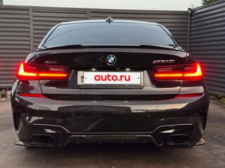 2019 BMW 3 серии M340i xDrive VII (G2x), чёрный, 4500000 рублей, вид 4