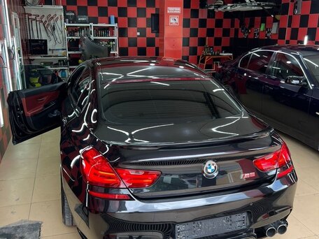 2013 BMW 6 серии Gran Coupe 640i xDrive III (F06/F13/F12), чёрный, 2950000 рублей, вид 4