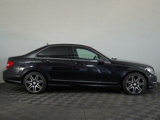 2013 Mercedes-Benz C-Класс 180 BlueEFFICIENCY III (W204) Рестайлинг, чёрный, 1350000 рублей, вид 5