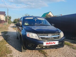 2015 Lada (ВАЗ) Granta I, синий, 335000 рублей, вид 1