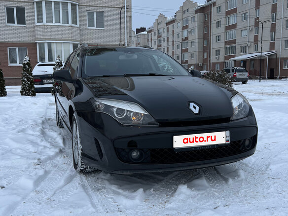 2009 Renault Laguna III, чёрный, 750000 рублей - вид 1