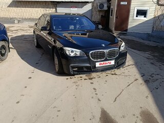 2011 BMW 7 серии Long 750Li xDrive V (F01/F02/F04), чёрный, 1300000 рублей, вид 2