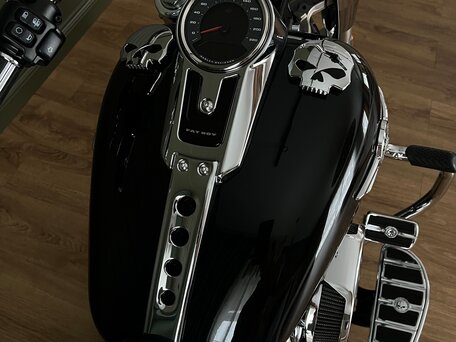 2020 Harley-Davidson Fat Boy, чёрный, 3000000 рублей, вид 4