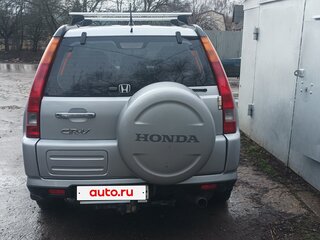 2004 Honda CR-V II, серебристый, 549999 рублей, вид 5