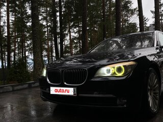 2009 BMW 7 серии Long 730Ld V (F01/F02/F04), чёрный, 1700000 рублей, вид 3