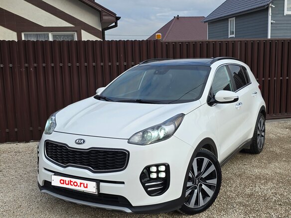 2017 Kia Sportage IV, белый, 1978570 рублей