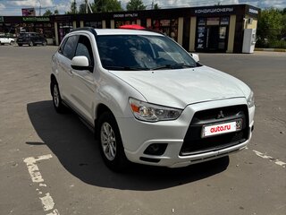 2012 Mitsubishi ASX I, белый, 748000 рублей, вид 1