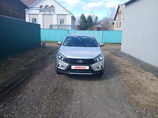 2022 Lada (ВАЗ) Vesta SW Cross I, серебристый, 1150000 рублей, вид 1