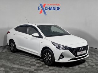 2020 Hyundai Solaris II Рестайлинг, белый, 1273000 рублей, вид 3