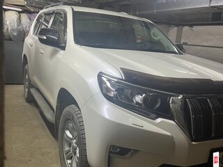 2019 Toyota Land Cruiser Prado 150 Series Рестайлинг 2, белый, 5250000 рублей, вид 4