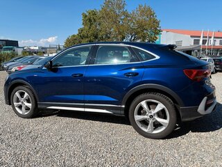 2022 Audi Q3 Sportback 35 TDI II (F3), синий, 4100000 рублей, вид 4