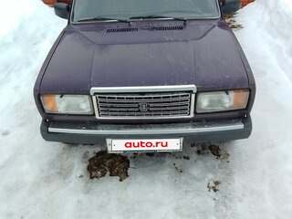 2002 Lada (ВАЗ) 2107, фиолетовый, 160000 рублей, вид 2