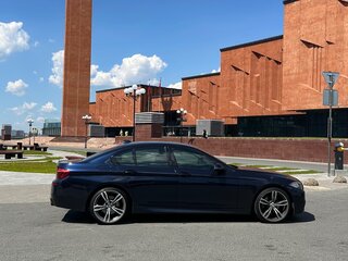 2014 BMW 5 серии 520d VI (F10/F11/F07) Рестайлинг, синий, 1990000 рублей, вид 5