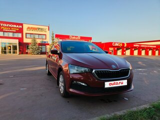 2021 Skoda Rapid II, красный, 1700000 рублей, вид 3