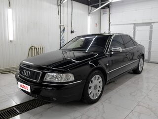 2001 Audi A8 I (D2) Рестайлинг, чёрный, 1200000 рублей, вид 4