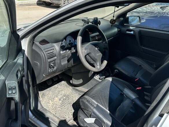2003 Opel Astra G, серебристый, 570000 рублей - вид 4