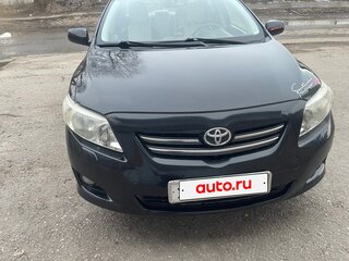 2008 Toyota Corolla X (E140, E150), чёрный, 870000 рублей, вид 2