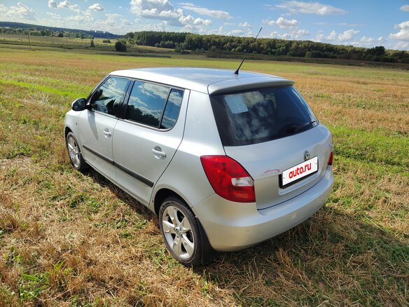 2009 Skoda Fabia II, серебристый, 500000 рублей - вид 6