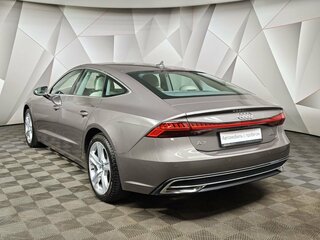 2021 Audi A7 45 TFSI II (4K), коричневый, 4445150 рублей, вид 4