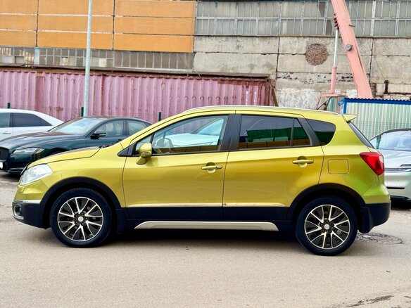 2013 Suzuki SX4 II (S-Cross), зелёный - вид 7