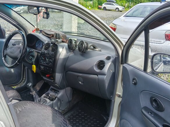 2008 Daewoo Matiz I Рестайлинг, серебристый, 150000 рублей - вид 5