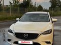 2015 Mazda 6 III (GJ) Рестайлинг, белый, 1700000 рублей - вид 5