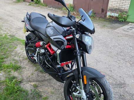 2020 Aprilia SL 900 Shiver, чёрный, 710000 рублей, вид 3