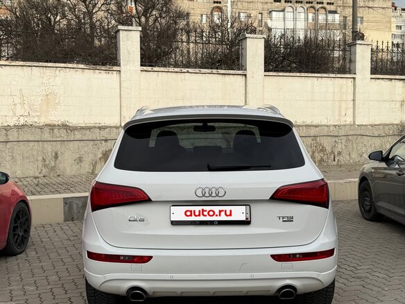 2013 Audi Q5 I (8R) Рестайлинг, белый, 1850000 рублей - вид 4