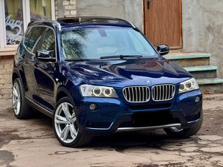 2012 BMW X3 28i xDrive II (F25), синий, 1950000 рублей, вид 1