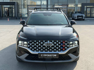 2020 Hyundai Santa Fe IV Рестайлинг, чёрный, 2800000 рублей, вид 2