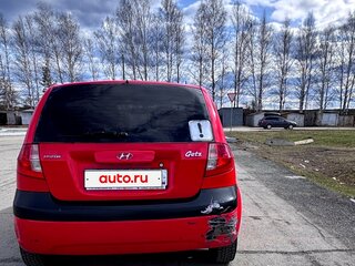 2007 Hyundai Getz I Рестайлинг, красный, 399000 рублей, вид 3
