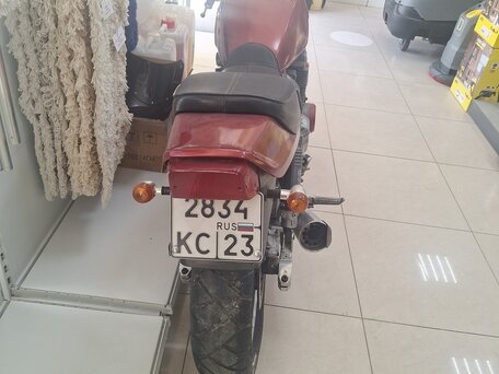 1993 Kawasaki ZR 400 Zephyr, красный, 220000 рублей, вид 3