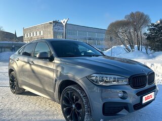 2016 BMW X6 30d II (F16), серый, 2500000 рублей, вид 2