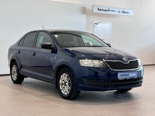 2015 Skoda Rapid I, синий, 740000 рублей, вид 3
