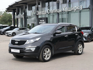 2014 Kia Sportage III Рестайлинг, чёрный, 1299000 рублей, вид 1